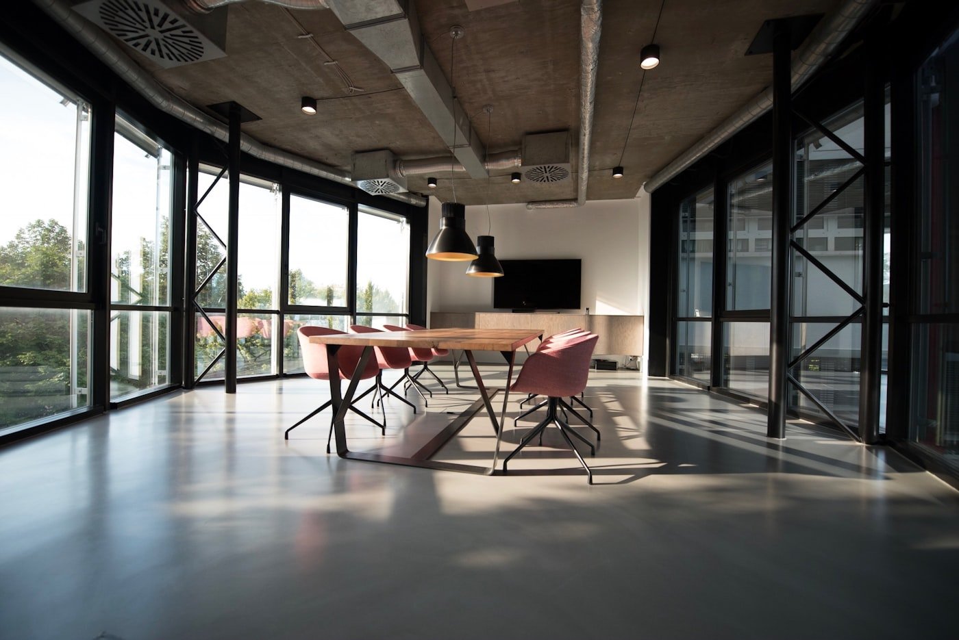 Engineering office workspace
